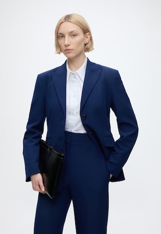 Wide Leg Pantalon à plis 'Himia' HUGO en bleu