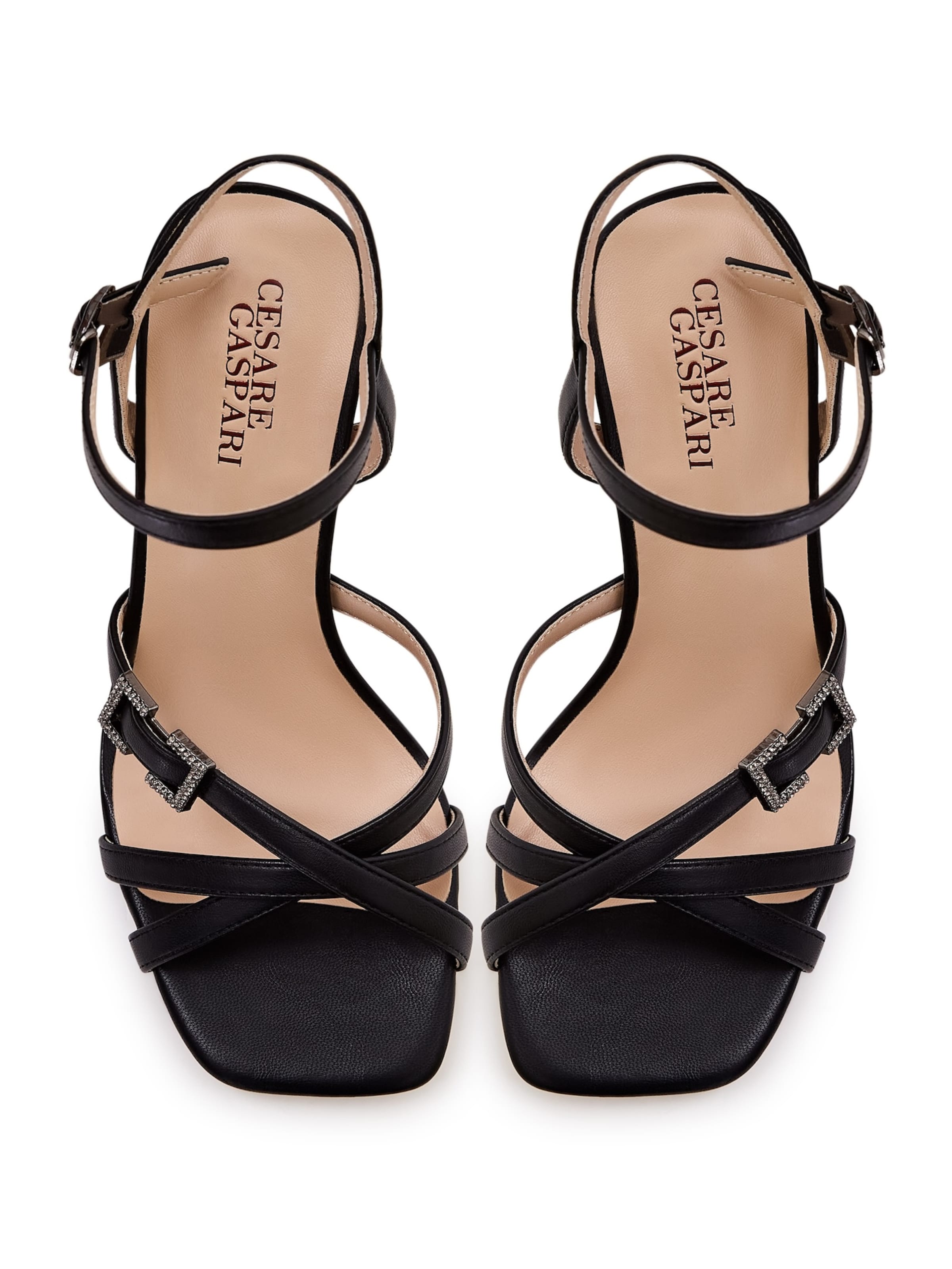 CESARE GASPARI Sandals in Black