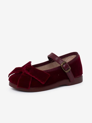 Ballerines Pisamonas en rouge : devant