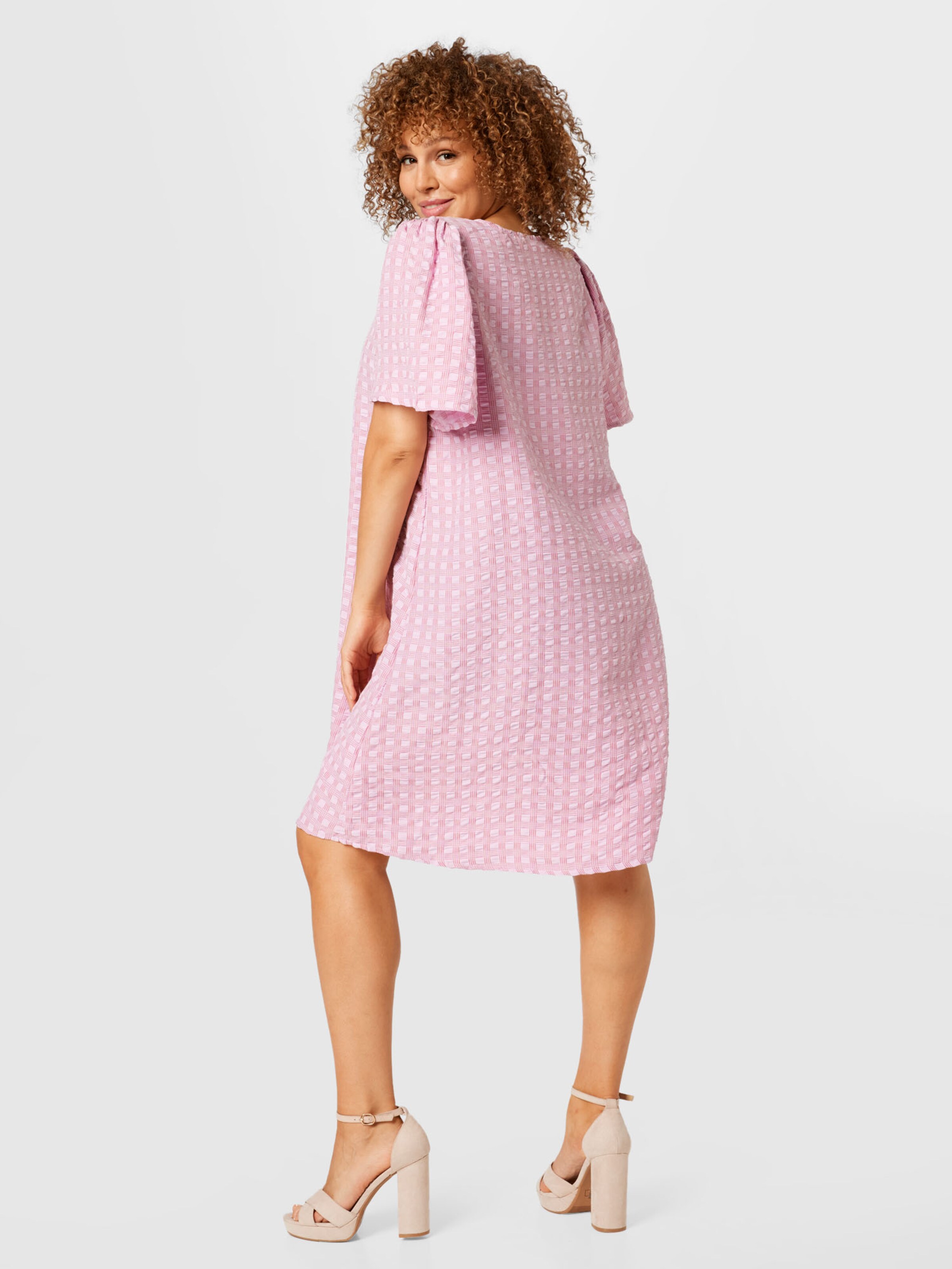 Frauen Große Größen ONLY Carmakoma Kleid 'CARLAS' in Pink, Pitaya - BW31000 Frauen Große Größen ONLY Carmakoma Kleid 'CARLAS' in Pink, Pitaya - BW31000