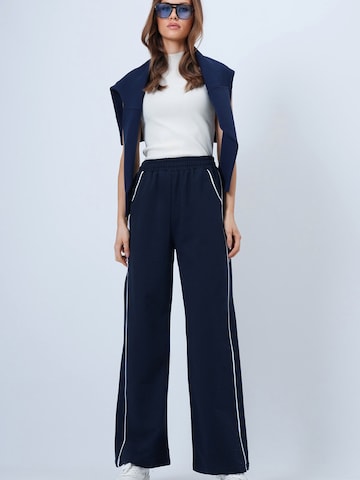 Trend Alaçatı Stili Широкий Штаны в Синий: спереди