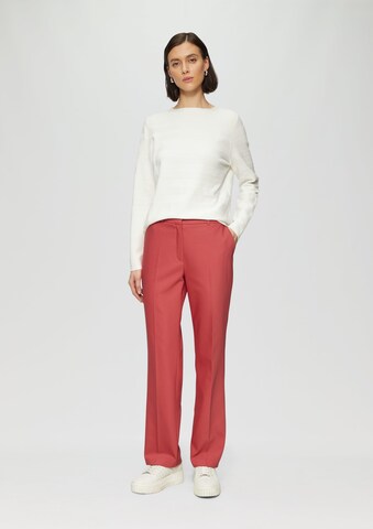 s.Oliver BLACK LABEL Regular Broek in Rood