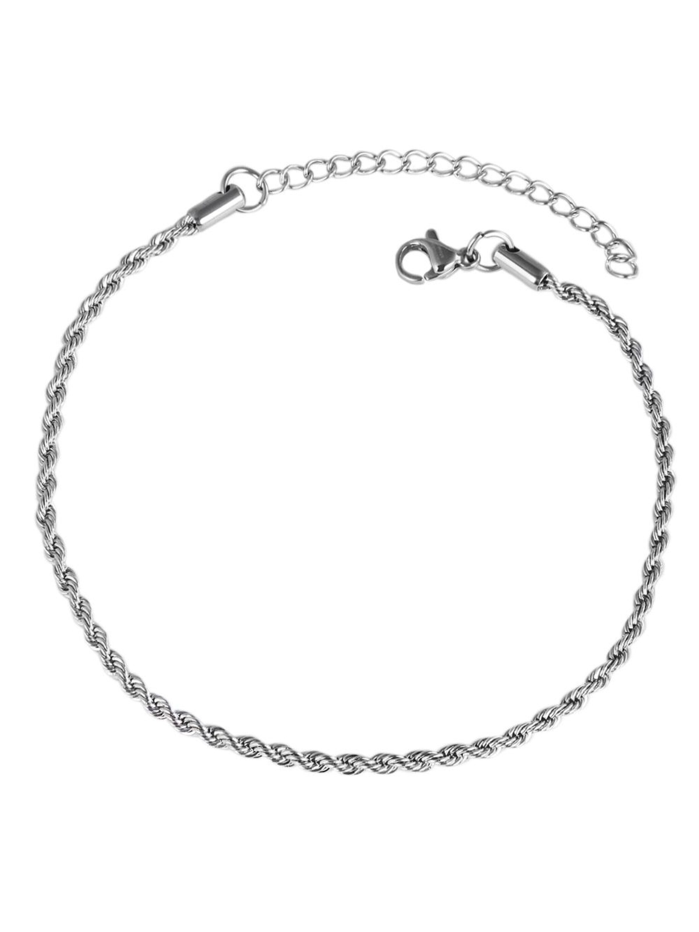 Akzent Foot Jewelry 'Kordula, silberfarbig, langlebig' in Silver: front