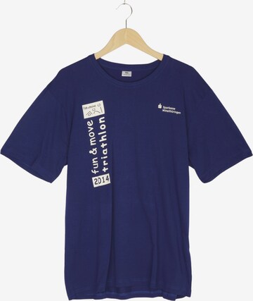 UNBEKANNT T-Shirt XXL in Blau: predná strana