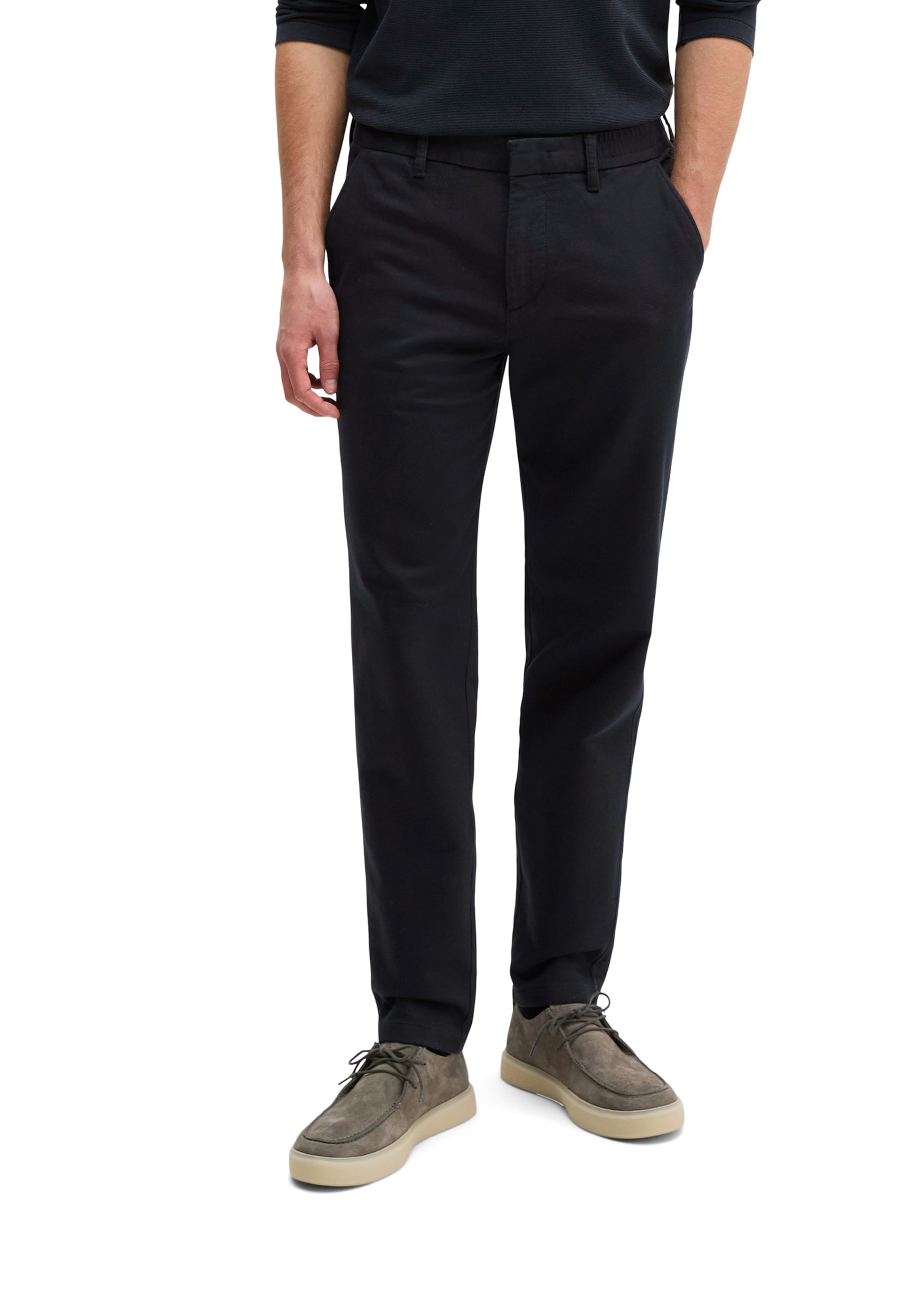 Marc O'Polo Tapered Hose in Blau: Vorderseite