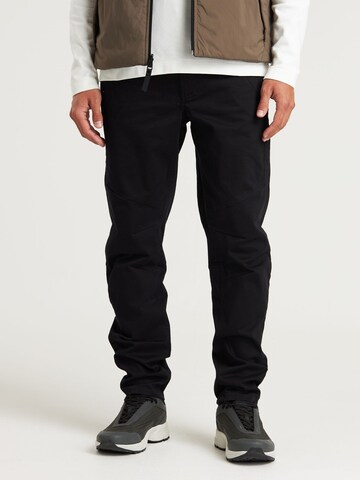 CHASIN' Regular Chino ' Resa.L Magnus ' in Zwart: voorkant