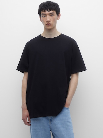 Pull&Bear T-Shirt in Schwarz