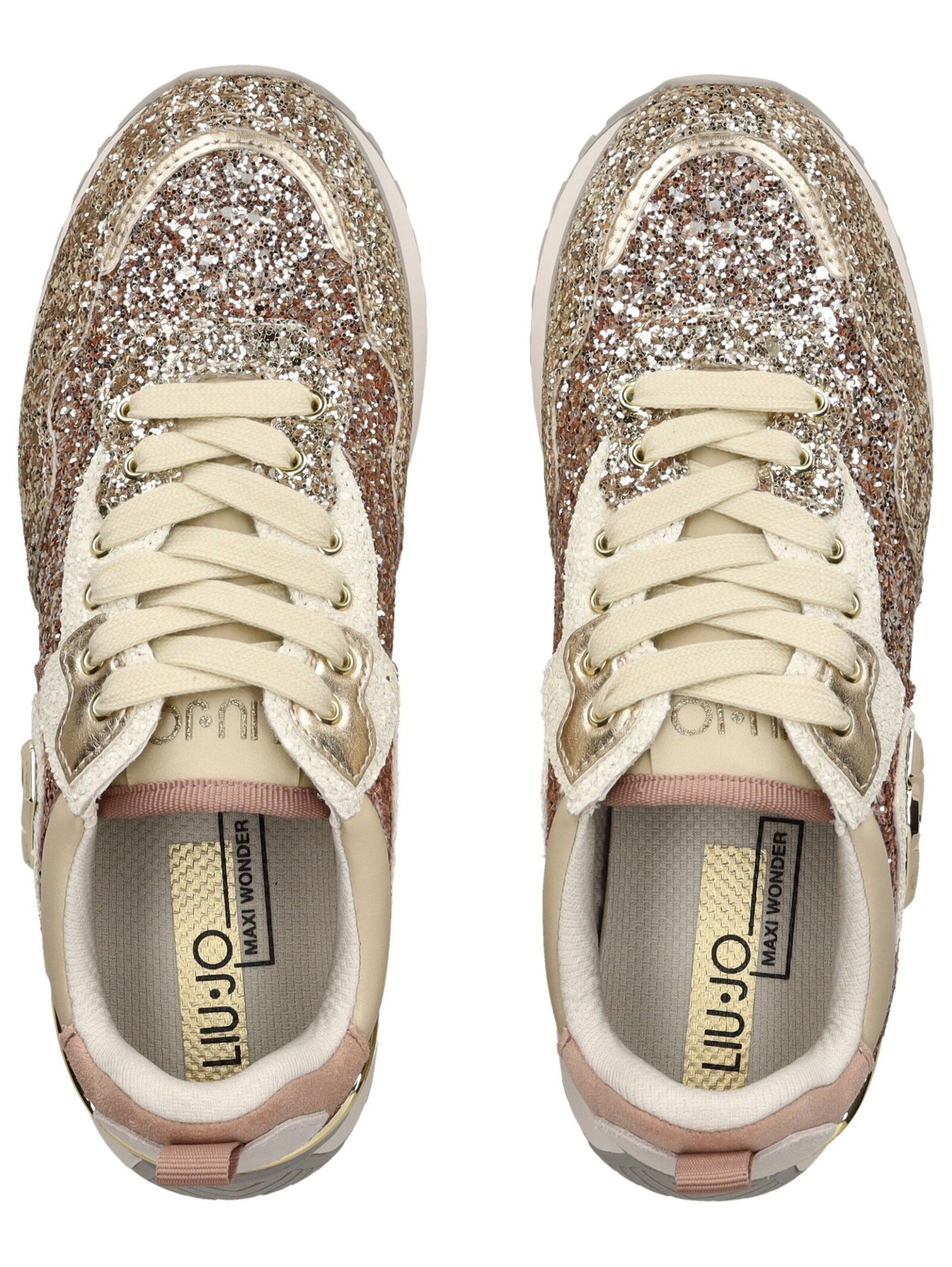 Sneaker bassa di Liu Jo in oro