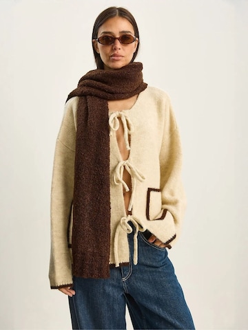 Giacchetta 'Strickjacken' di Bianco Lucci in beige