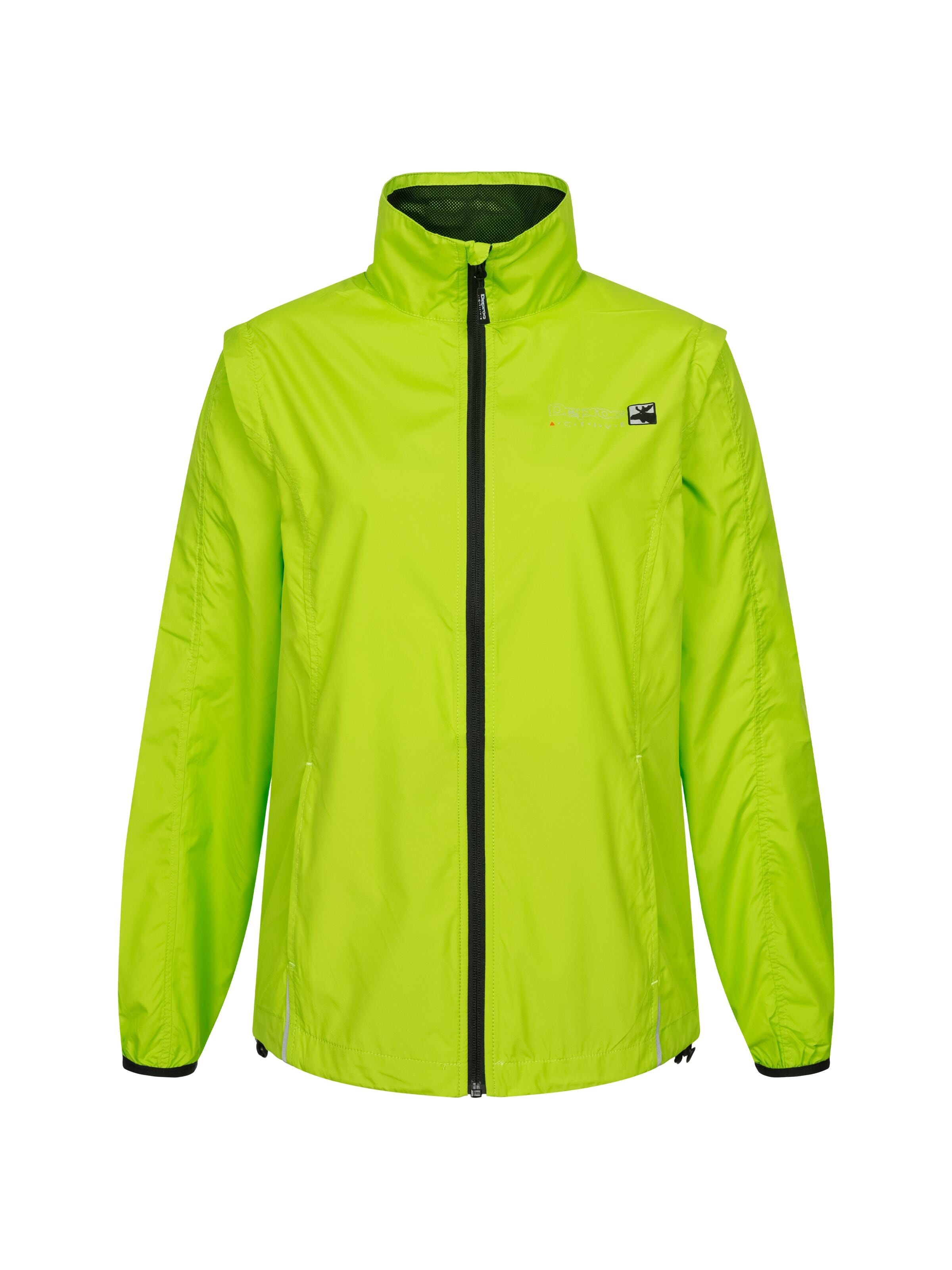 Giacca per outdoor 'HAMTON WMN' di deproc in verde: frontale