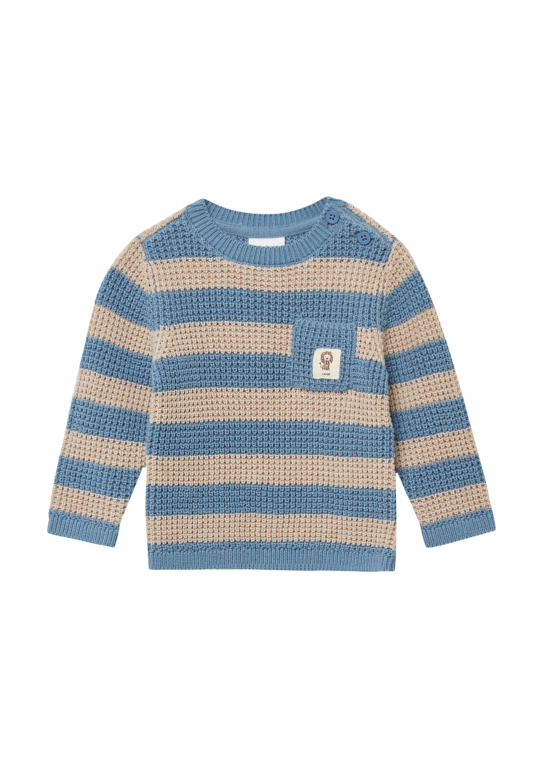 Pull-over s.Oliver en bleu : devant