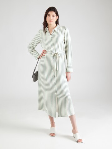 Robe-chemise 'YASKaya' YAS en vert : devant