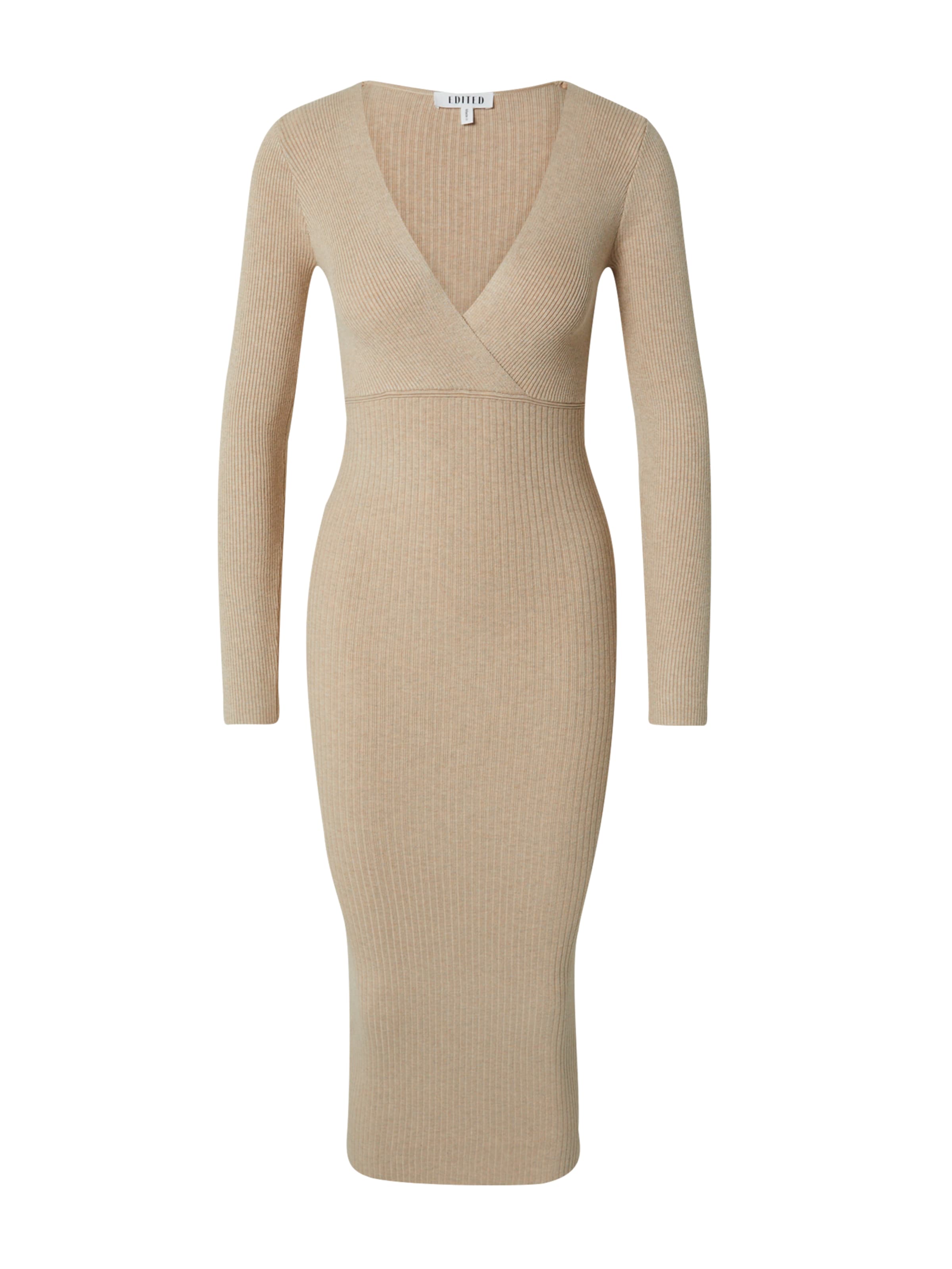 EDITED Φόρεμα 'LIORA' σε μπεζ: μπροστά