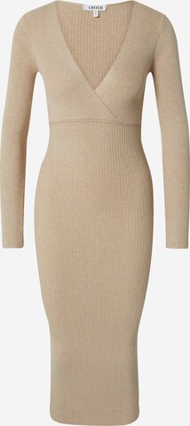 Robe 'LIORA' EDITED en beige : devant