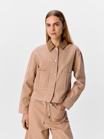 OBJECT Overgangsjakke 'OBJAvery' i beige: forside