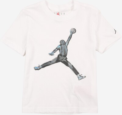 98 dydžio Marškinėliai 'SKELETON JUMPMAN' iš Jordan, spalva – mėlyna / juoda / balta, Prekių apžvalga