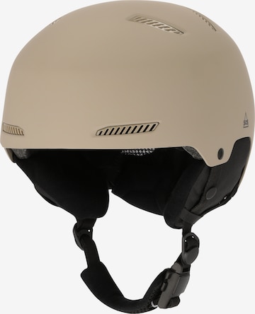 SOS Skihelm 'Cooper' in Beige: predná strana