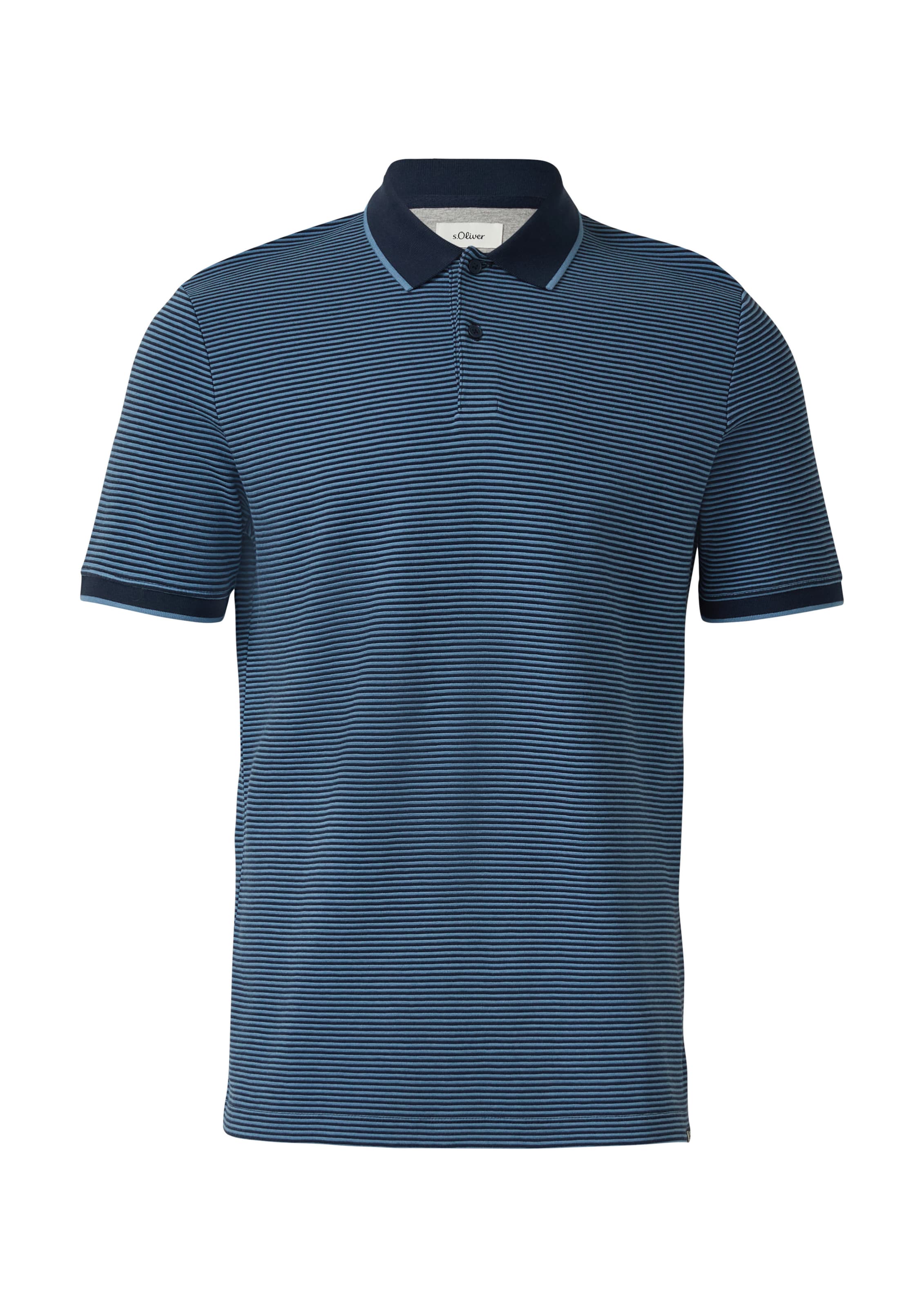 s.Oliver Shirt in Blauw: voorkant