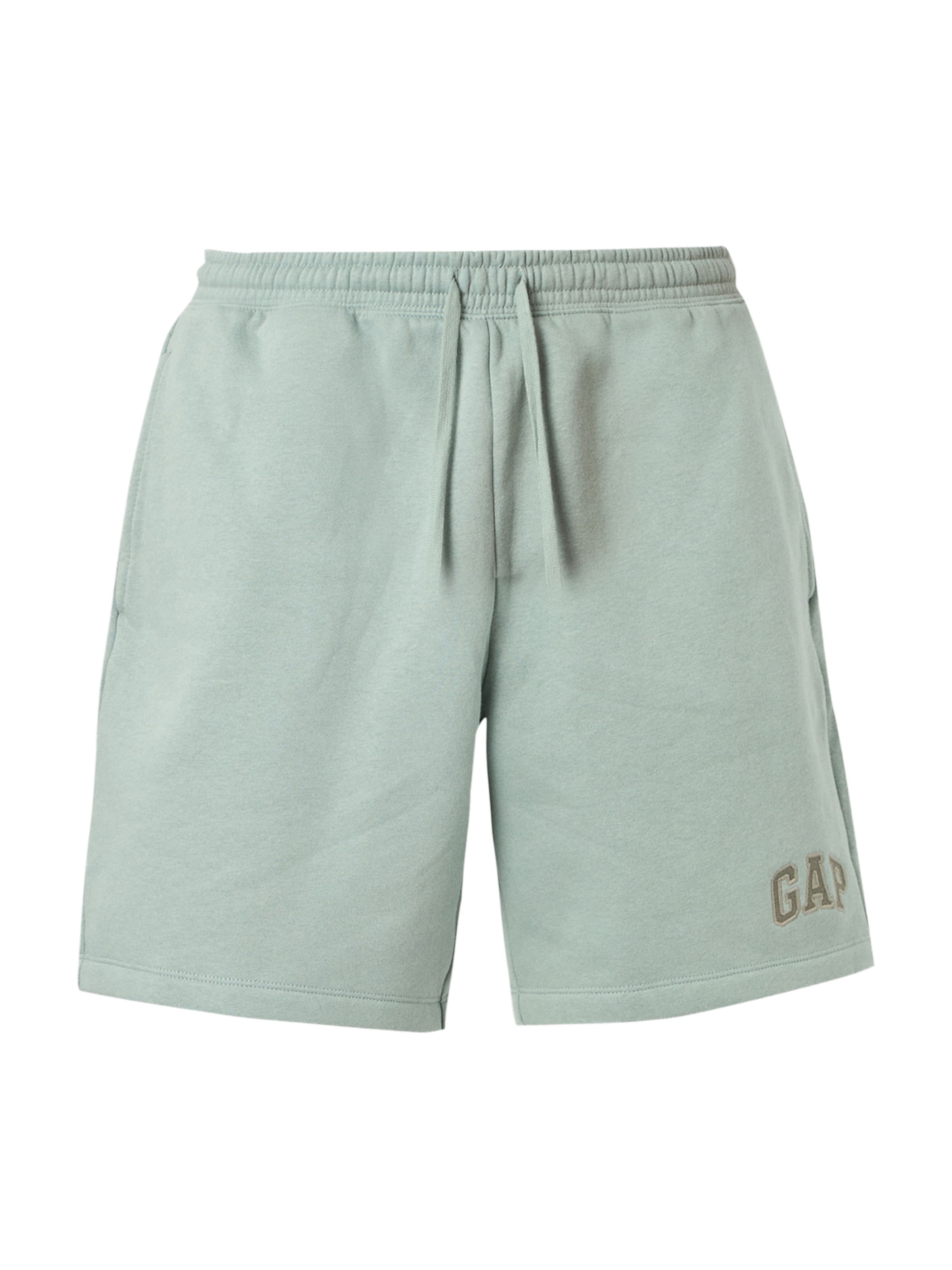 GAP Широка кройка Панталон 'HERITAGE' в зелено: отпред