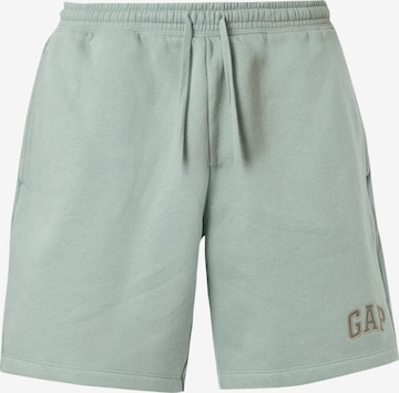 GAPLoosefit Hlače 'HERITAGE' - zelena boja: prednji dio