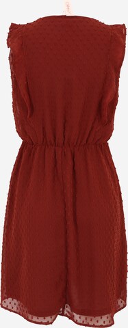 Only Tall - Vestido camisero 'SOF' en rojo