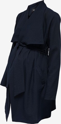 Only Maternity Between-Seasons Coat in Blue