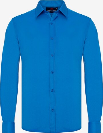 CIPO & BAXX Regular fit Button Up Shirt in Blue: front