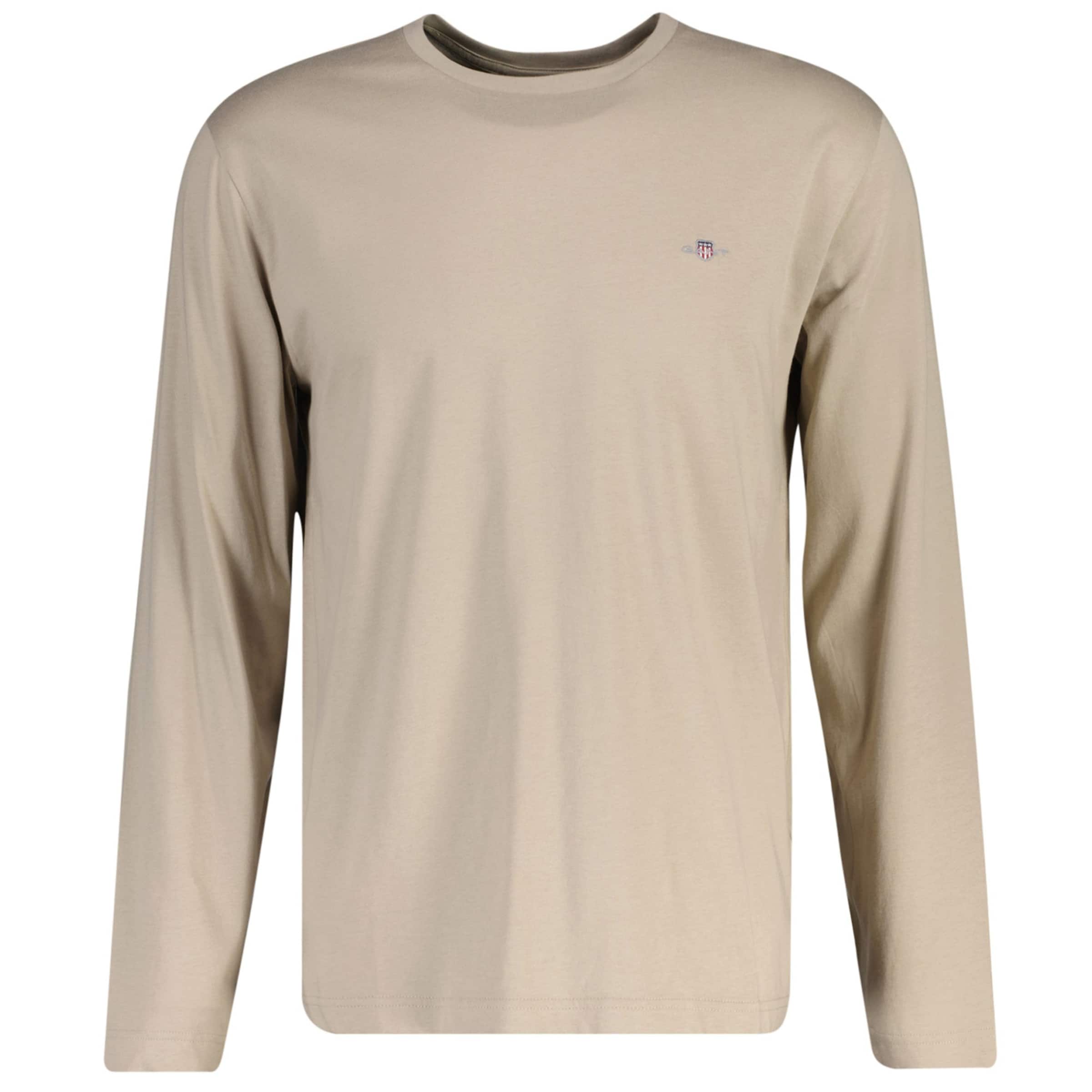 Maglietta di GANT in beige: frontale