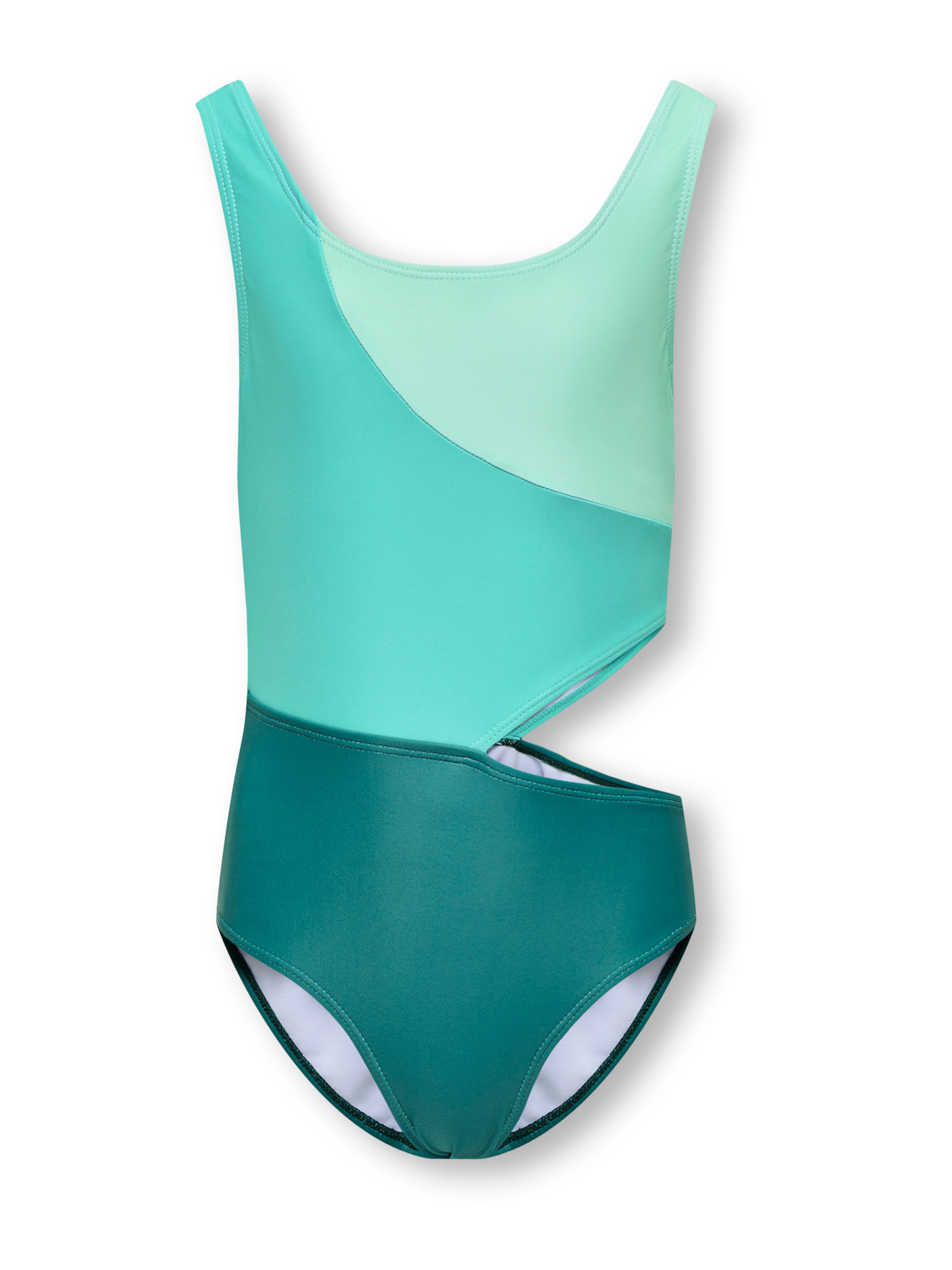 Costume intero 'KOGSUMMER' di ONLY GIRLS in verde: frontale