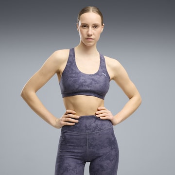 PUMA Bralette Sports bra 'Cloudspun' in Grey: front