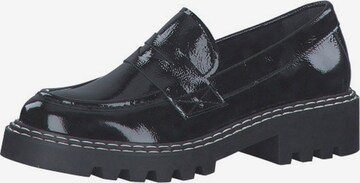 TAMARIS Classic Flats in Black: front