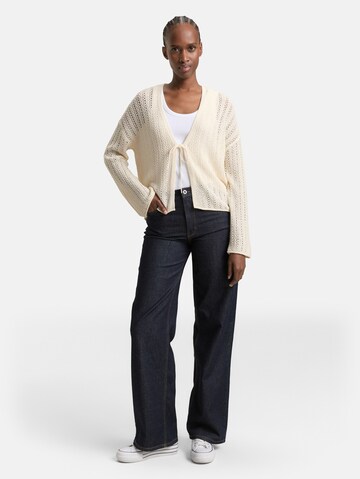 TOM TAILOR DENIM Gebreid vest in Beige