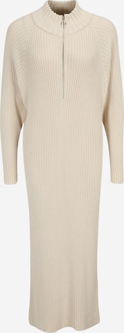 Y.A.S Petite Knitted dress 'MAVI' in Beige: front