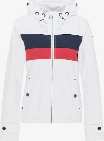 DreiMaster Maritim Toiminnallinen takki värissä valkoinen: edessä