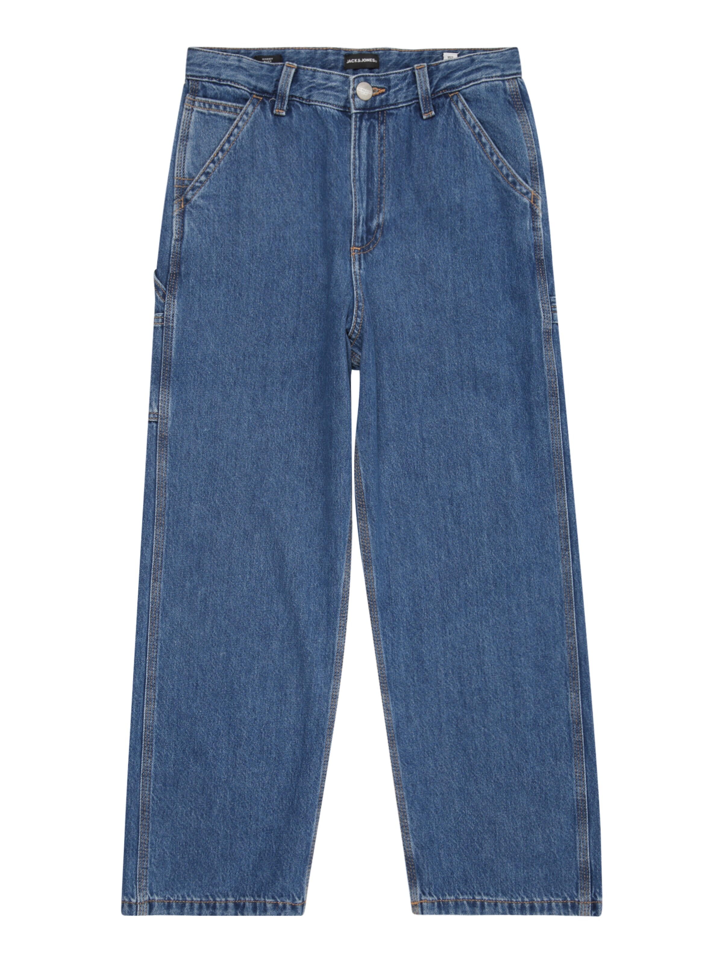 Wide Leg Jean 'JJIAlex' Jack & Jones Junior en bleu : devant
