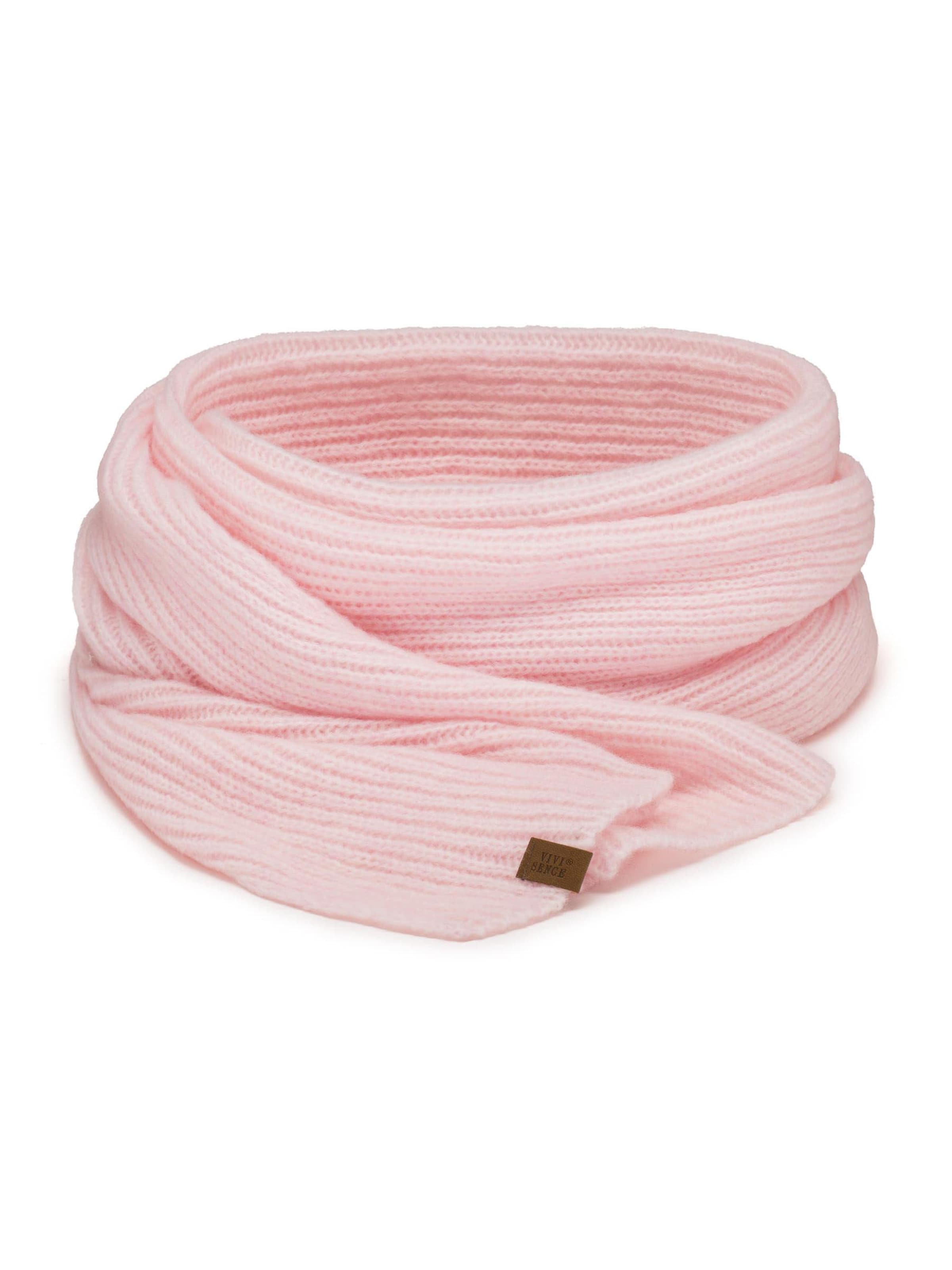 Vivisence Loop scarf '7113' in Pink: front
