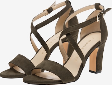 Viktoria Moser Strap Sandals 'Reese' in Green