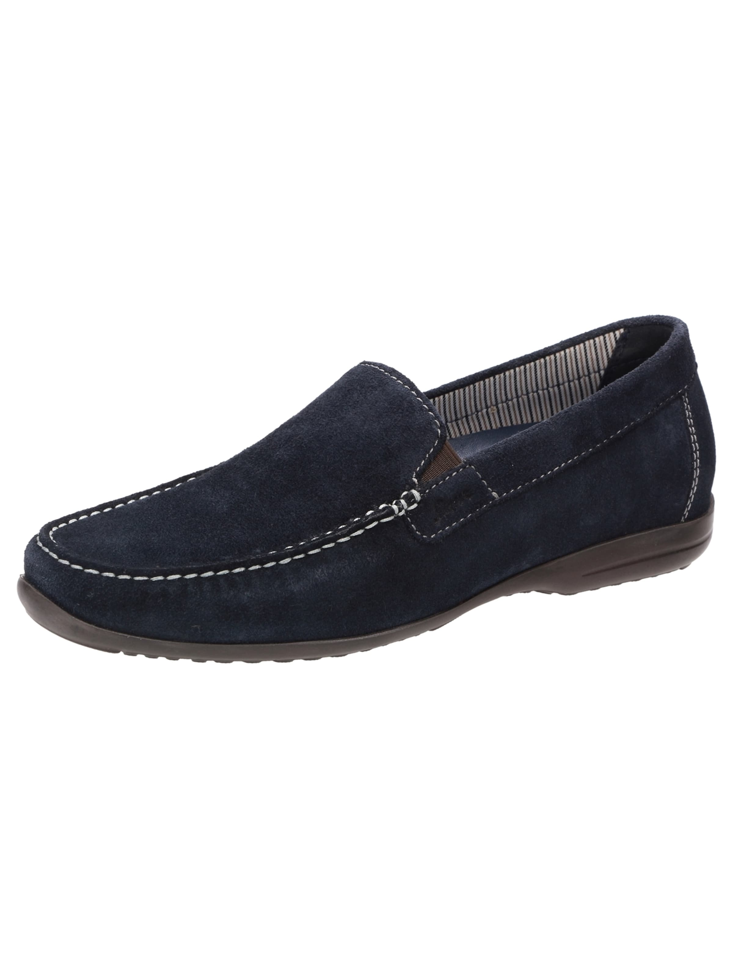 SIOUX Mocassins in Blauw: voorkant