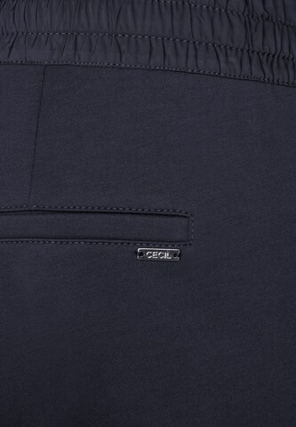 CECIL Regular Trousers in Blue