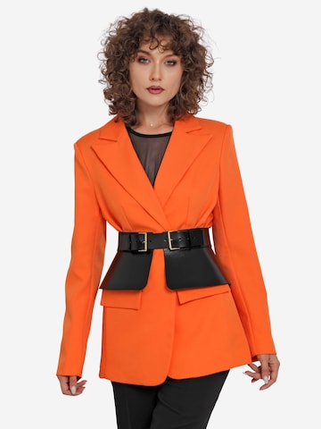 Haute Cuir Gürtel 'Peplum Corset Belt'‌‌ in Schwarz