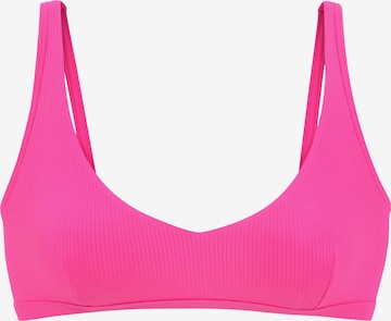 Bustier Hauts de bikini VENICE BEACH en rose : devant