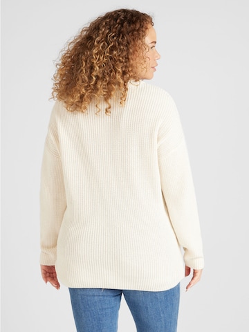 ONLY Carmakoma Sweater 'BELLA' in White