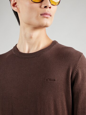 s.Oliver Pullover in Braun