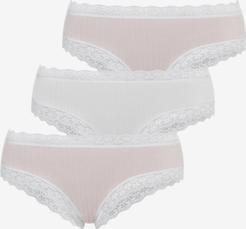 Slip LASCANA en beige : devant