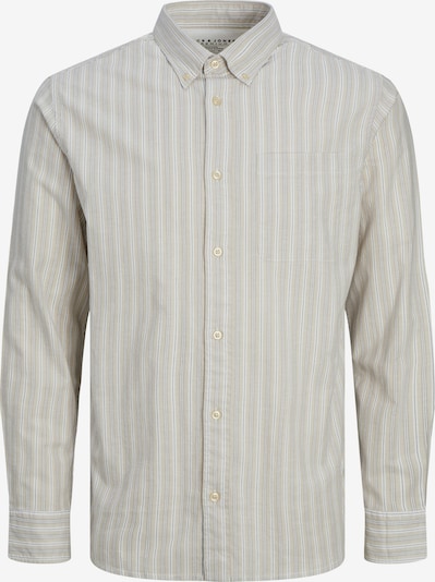 JACK & JONES Overhemd 'Brook' in de kleur Lichtbruin / Zwart / Wit, Productweergave