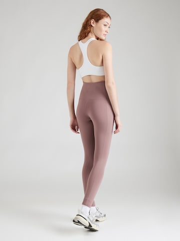 NIKE Skinny Sporthose 'ONE' in Lila