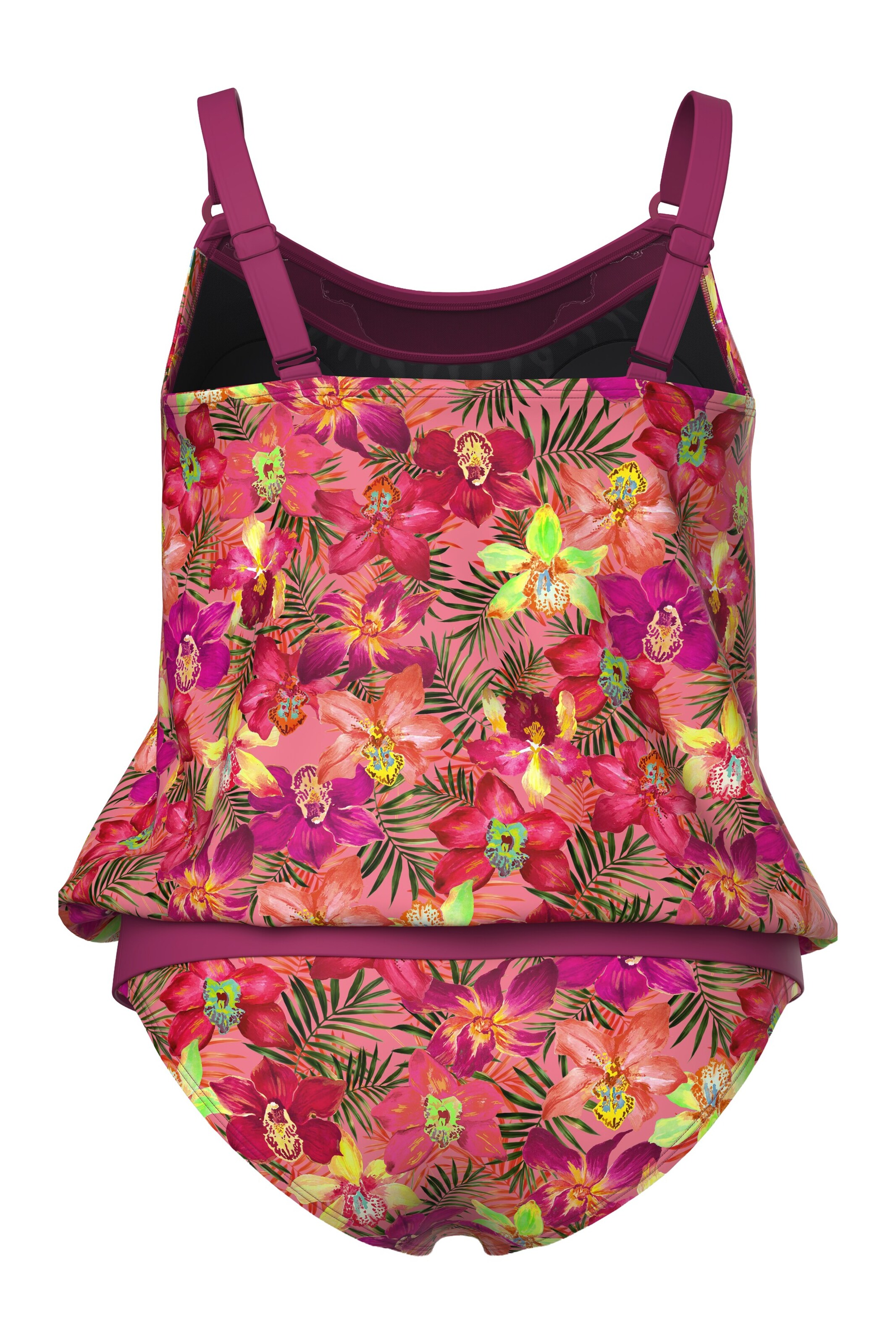 Ulla Popken Bandeau BH in Oranje