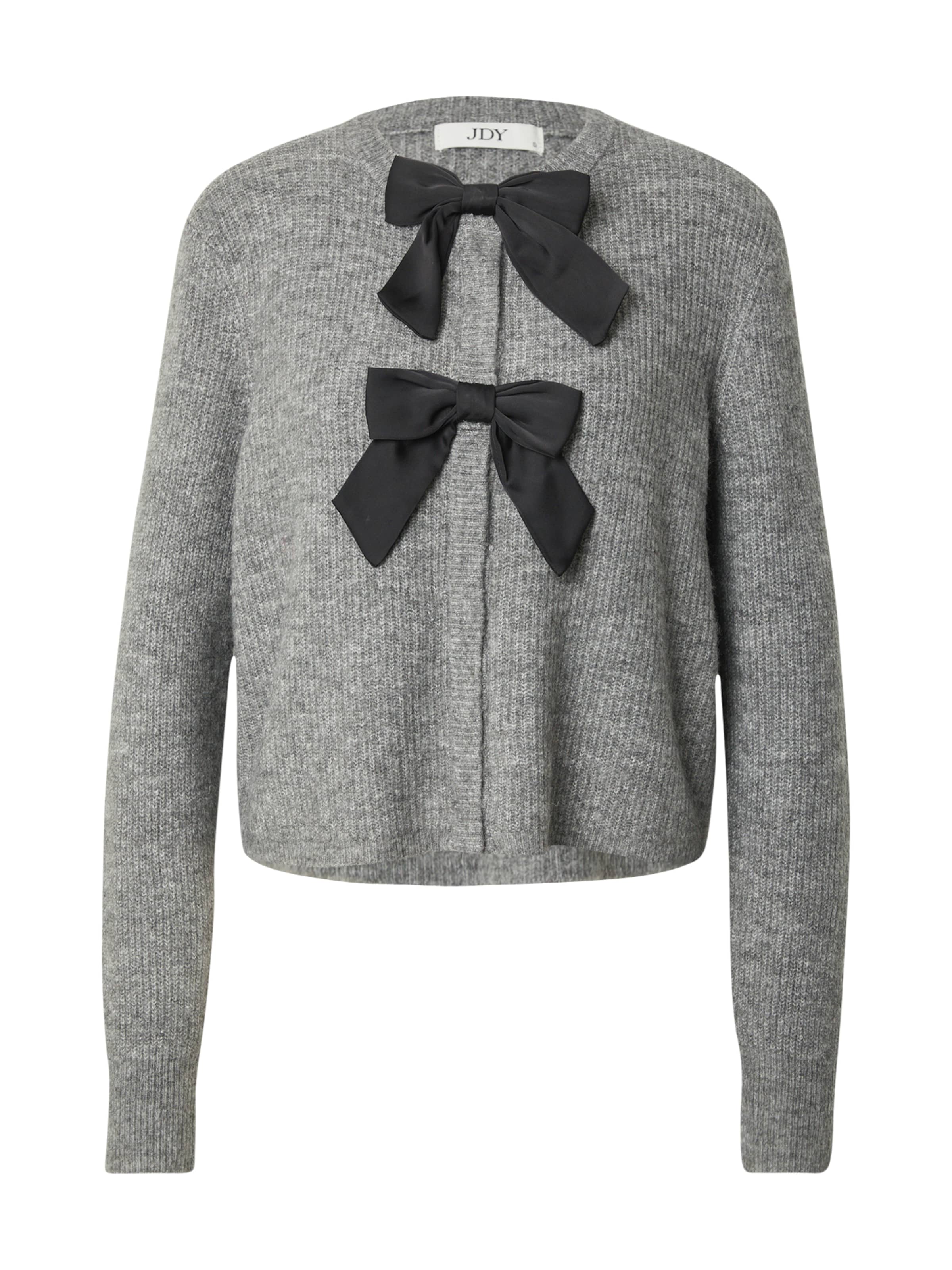 JDY Kardigán - sivá melírovaná / čierna, Produkt