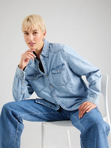 SISTERS POINT Blouse 'OSA' in Blue: front