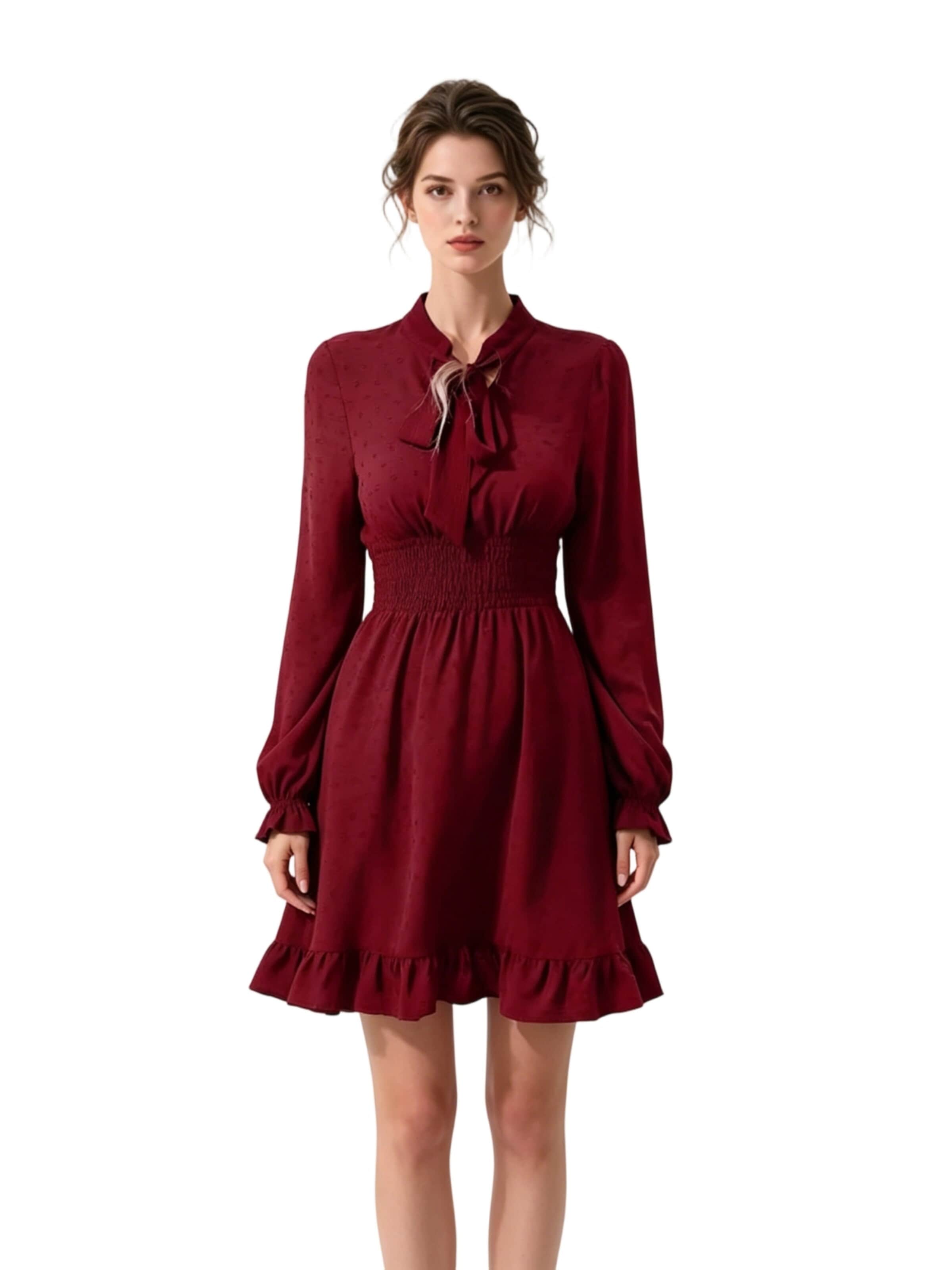 Yesfashion Kleid‌‌‌‌‌‌‌‌‌‌ in Rot: Vorderseite